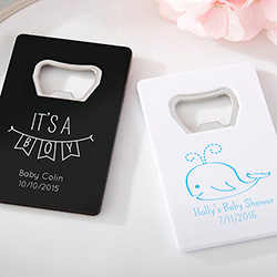 Personalized Baby Shower Bottle Opener