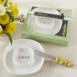 Olive You Olive Tray & Spreader in Gift Box