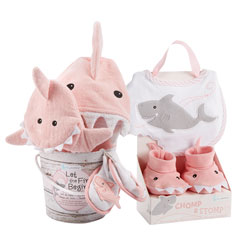 Shark Baby Gift Set - Girl